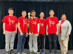 Quest Academy Scholastic Bowl Team Goes Undefeated to Win Tournament in Barrington