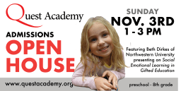 Quest Academy to Host Fall Open House with guest speaker Beth Dirkes of Northwestern