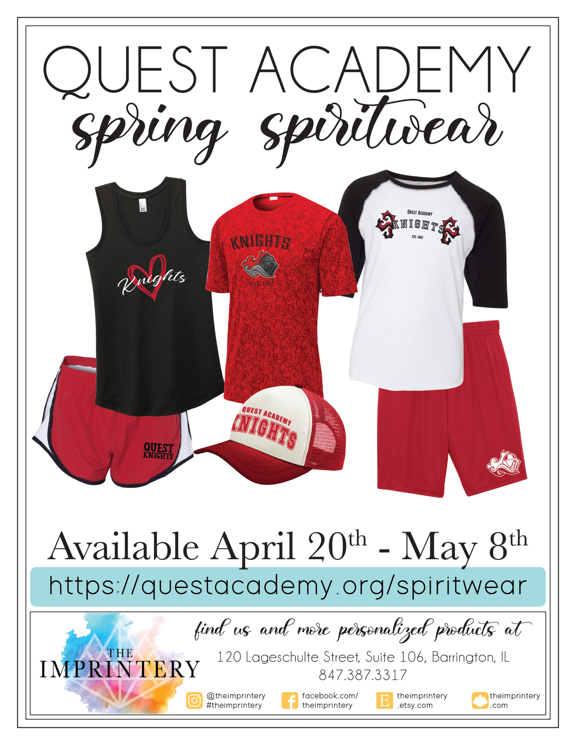 40th Anniversary Spirit Wear Sale Coming Soon