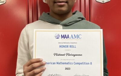 Quest Student Places in Top 5% of US in AMC Math Competition