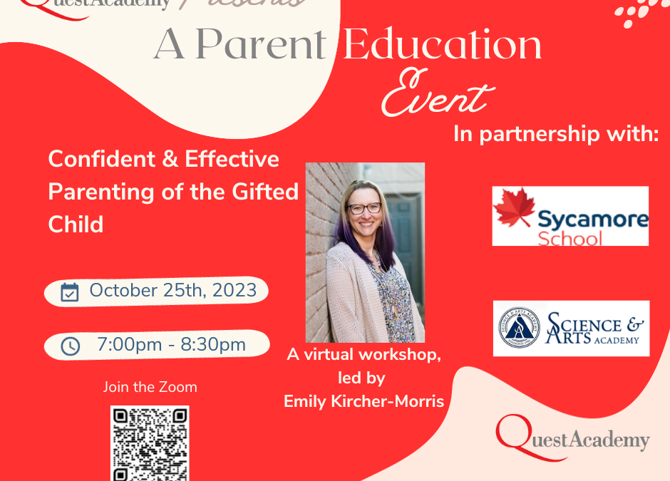 Join us at a Parent Education Event!