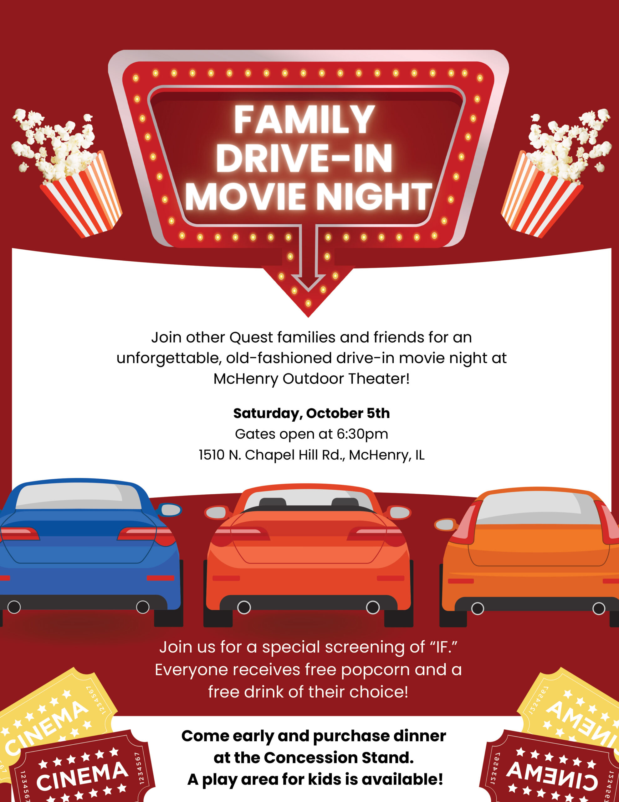 Family Drive-in Movie Night